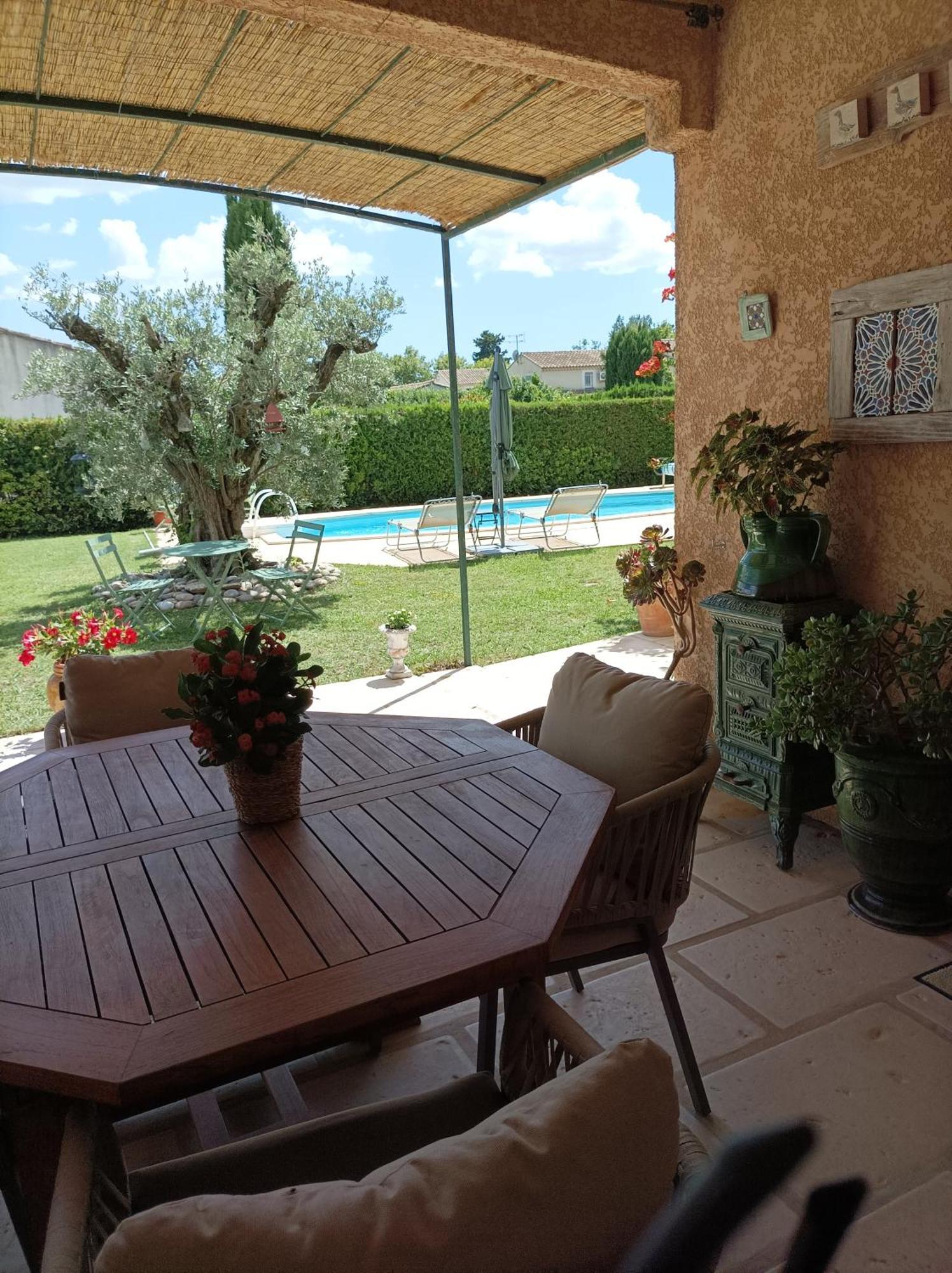 Chambre D'Hote Au Coeur Des Alpilles Mouries Esterno foto